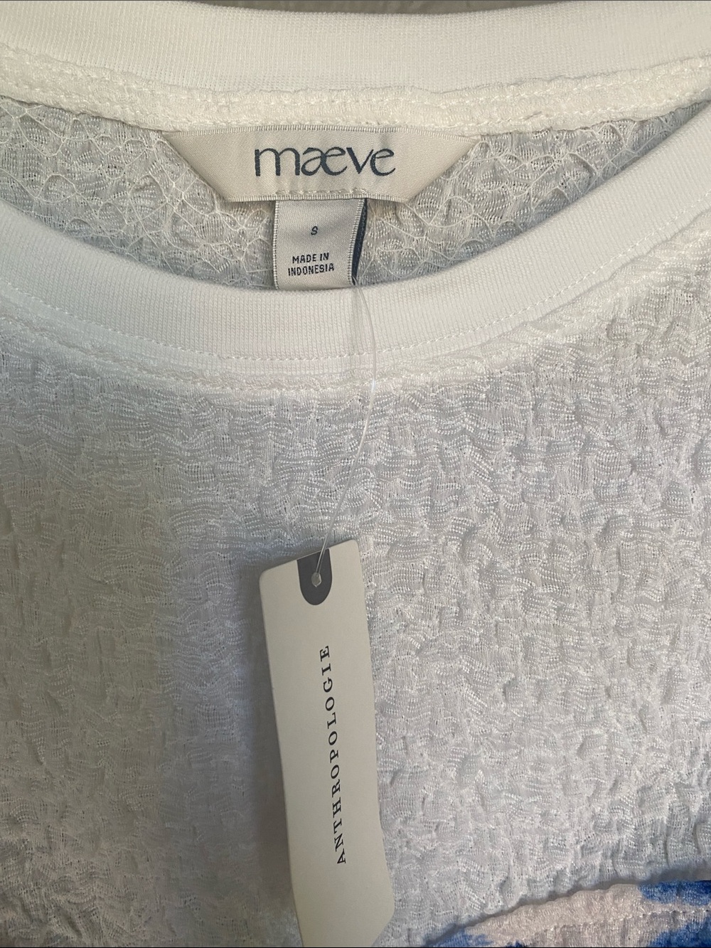Maeve Ruched Corset Short-Sleeve Top Size Small - Picture 2 of 9